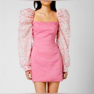 Revolve atoir the madison barbiecore dress in primrose Event Party